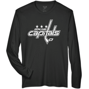 TT11LS Team 365 Performance Long Sleeve Shirt - Black