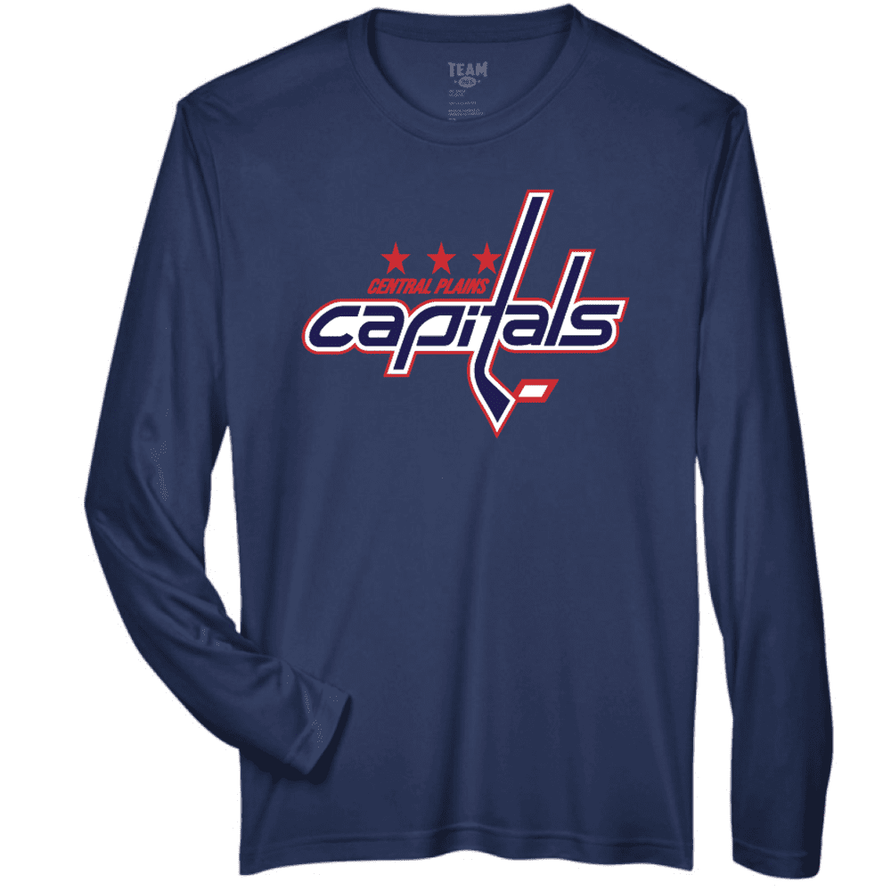 TT11LS Team 365 Performance Long Sleeve Shirt - Sport Dark Navy